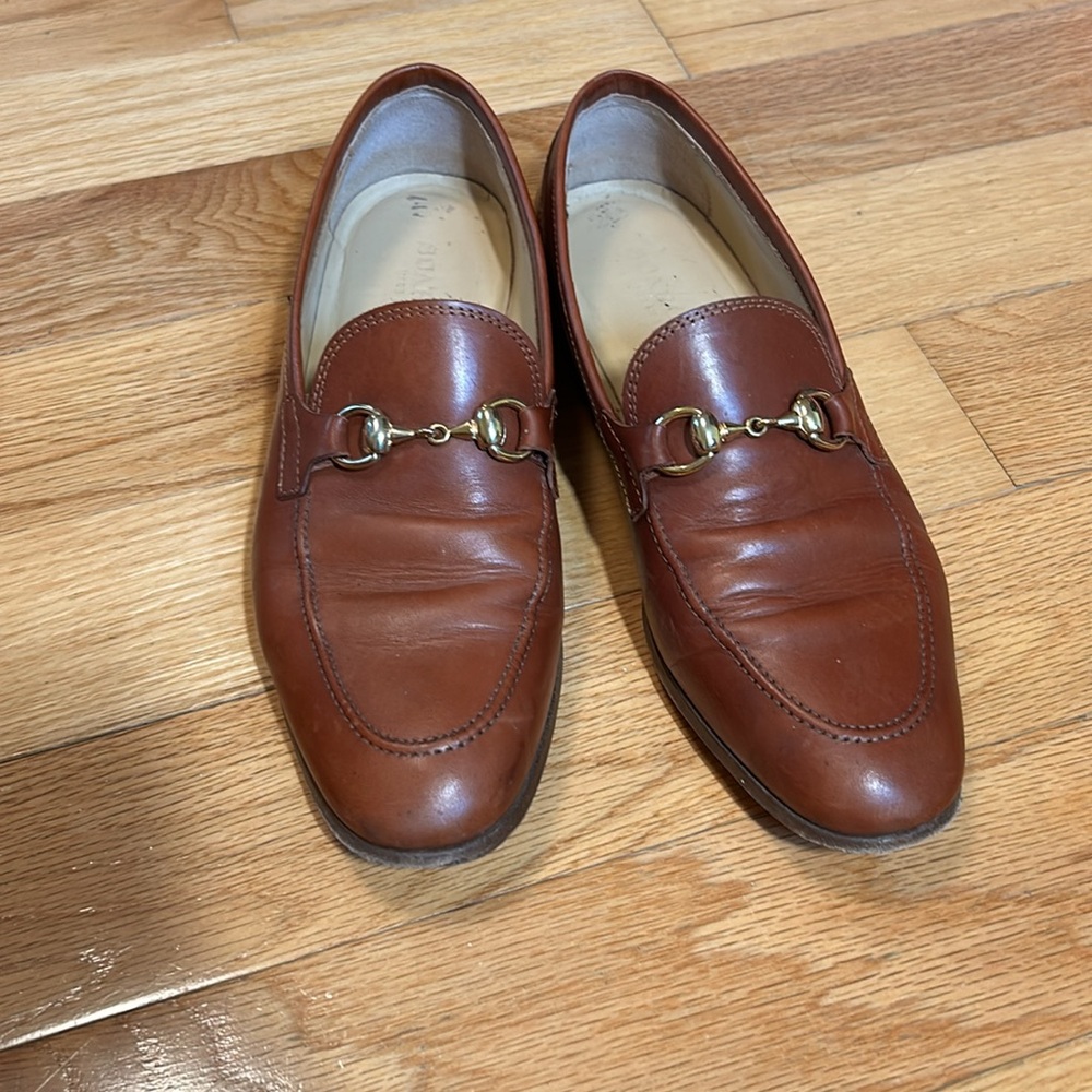 Scarosso Brown Cognac Loafers 40 US 10
